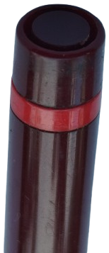 ROTRING 0.3 KALİGRAFİ RAPIDO KALEMİ  MADE IN GERMANY BORDO BAKALİT KASA