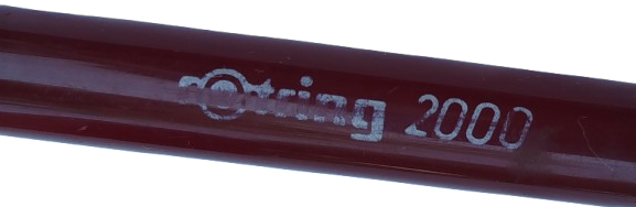 ROTRING 0.3 KALİGRAFİ RAPIDO KALEMİ  MADE IN GERMANY BORDO BAKALİT KASA