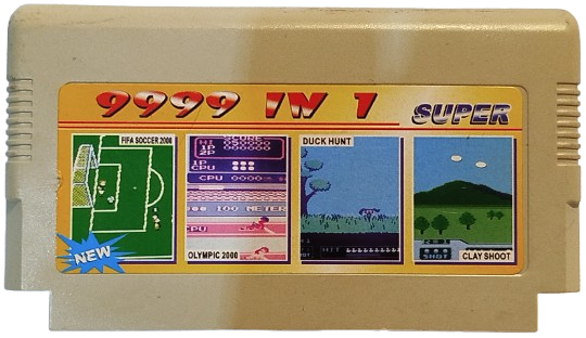 9999 IW 1 SUPER  ATARİ OYUN KASETİ KARMA OYUNLAR 