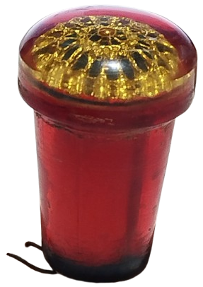 1970 YERLİ URETİM POLİ KARBON ISIKLI VİTES TOPUZU KIRMIZI BEYAZ ALTIN RENKLERDE