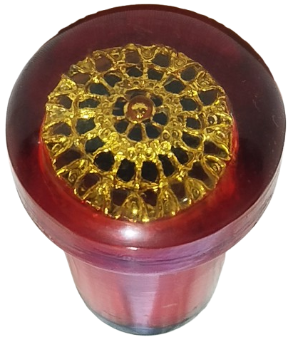 1970 YERLİ URETİM POLİ KARBON ISIKLI VİTES TOPUZU KIRMIZI BEYAZ ALTIN RENKLERDE