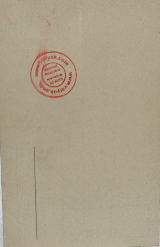 OSMANLI HİLALİAHMER KIZILAY KARTPOSTAL CEPHEDE YARALI ASKERİ SIRTINDA TASIYAN ASKER