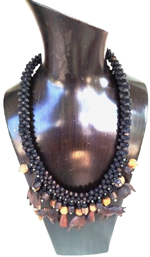 EL YAPIM OZEL TASARIM BEREKET KOLYE RUSTİK VE ETNİK TARZDA BİR TAKIDIR. DOĞAL MALZEMELERDEN