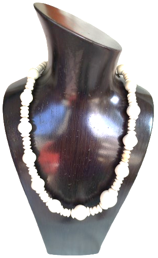 KOLYE ESKİSEHİR DOGAL LULE TASI OZEL TASARIM  EL TORNASINDA USTA İSİ KOLYE