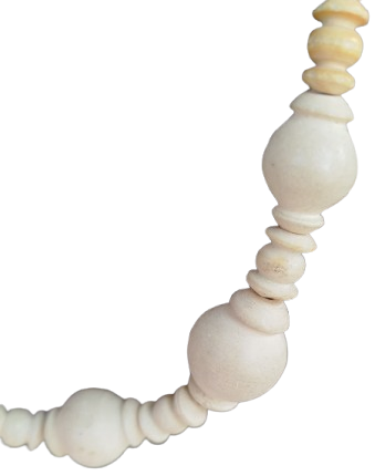 KOLYE ESKİSEHİR DOGAL LULE TASI OZEL TASARIM  EL TORNASINDA USTA İSİ KOLYE