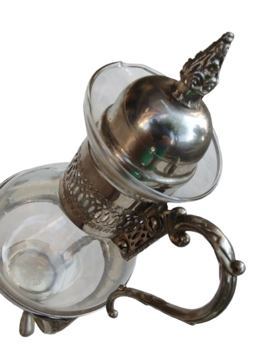 COK AMACLI SURAHİ KULPLU KAPAKLI POT SICAK SERVİSLER SUNUM İCİN 