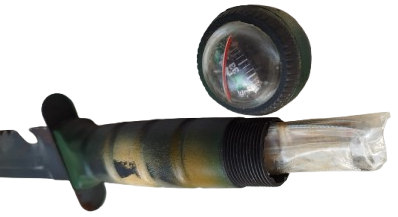 SURVIVAL KNIFE KOMANDO RAMBO HAYATTA KALMA BICAGI ORJINAL  KUTUSUNDA 