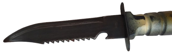 SURVIVAL KNIFE KOMANDO RAMBO HAYATTA KALMA BICAGI ORJINAL  KUTUSUNDA 