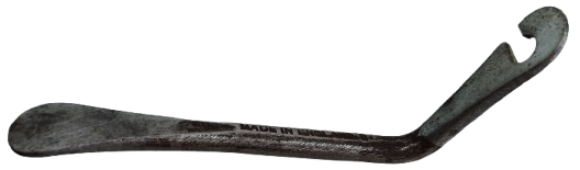 DUNLOP MADE İN ENGLAND DAMGALI CELİK LEVYE BİSİKLET İC LASTİK DEİSİM TAMİR ONARIM LEVYESİ  