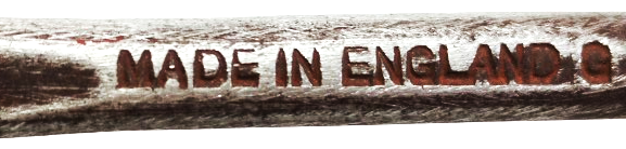 DUNLOP MADE İN ENGLAND DAMGALI CELİK LEVYE BİSİKLET İC LASTİK DEİSİM TAMİR ONARIM LEVYESİ  