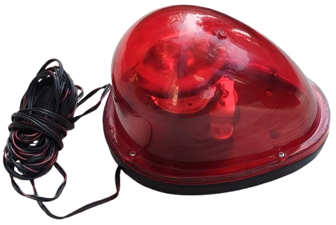 CAKALI TEPE LAMBASI TAVANA MIKNATISLI TABANI LE YAPISAN 12 VOLT CAKMAKLILA CALISAN KIRMIZI CAKAR