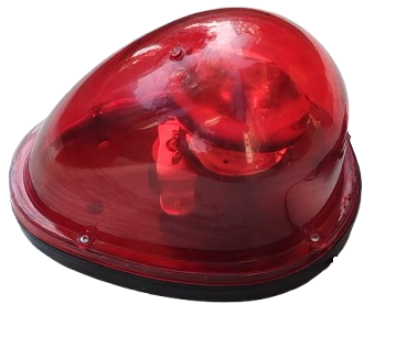 CAKALI TEPE LAMBASI TAVANA MIKNATISLI TABANI LE YAPISAN 12 VOLT CAKMAKLILA CALISAN KIRMIZI CAKAR