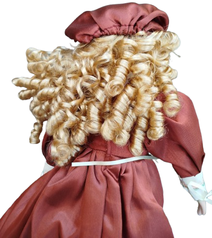 DOLLS WİTH DRESS ELLERİ YÜZÜ PORSELEN VE EL BOYAMA YAPIMI EL DİKİM ELBİSELİ YÖRESEL OYUNCAK KIZ COCUK BEBEK