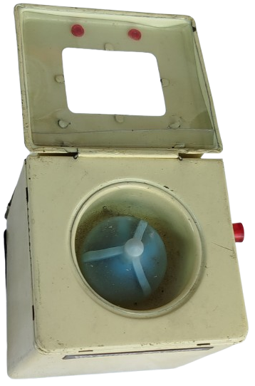 WASHİNG MACHINE MEKANİK KURMALI MERDANELİ MODEL CAMASIR YIKAMA MAKİNESİ METAL OYUNCAK