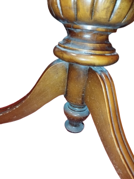 AHSAP MASIF TORNA CEKİM DİLİMLİ GOVDE CIFT MASA AYAGI UC AYAKLI SITAND OLARAK UYGUNDUR