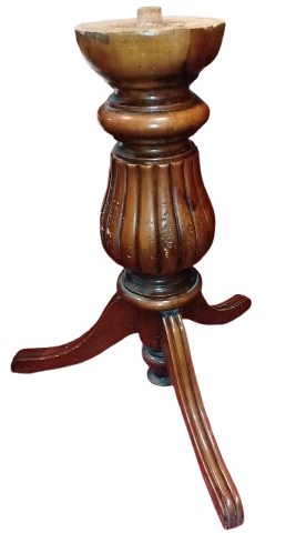 AHSAP MASIF TORNA CEKİM DİLİMLİ GOVDE CIFT MASA AYAGI UC AYAKLI SITAND OLARAK UYGUNDUR