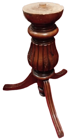 AHSAP MASIF TORNA CEKİM DİLİMLİ GOVDE CIFT MASA AYAGI UC AYAKLI SITAND OLARAK UYGUNDUR