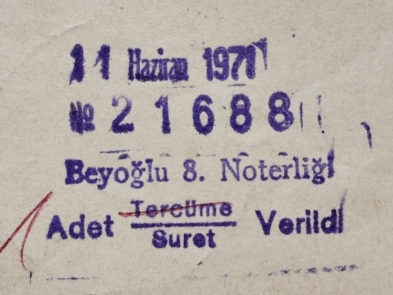 1941 1942 YILI TURKİYEDE AZINLIK OKULLARINA MAHSUS SEMERCİYAN İLK OKUL DİPLOMASI