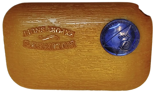 RUMNEY'S EXPORT SNUFF TOBACCO KONSTANZ ENFİYE BURUNA CEKİLEN SERT MİKA KUTUSU