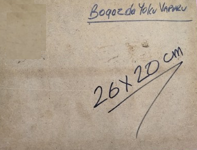 2009 KADİR EKİM SANATCI İMZALI YAGLI BOYA BOGAZDA YOLCU VAPURU TUAL YAGLI BOYA 