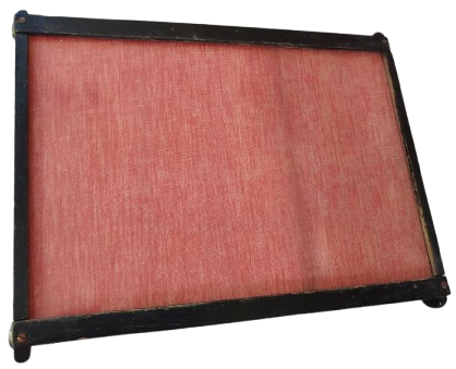 MURAT THE TURKISH CIGARETTE CAM AHSAP CERCEVELİ KAHVE TEPSİSİ EL YAPIM