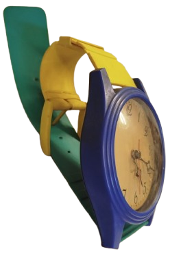 KOL SAATİ TASARIMINDA DUVAR SAATİ  PİLLİ QUARZT  MADE IN TAIWAN                                                                                                                                                                                    