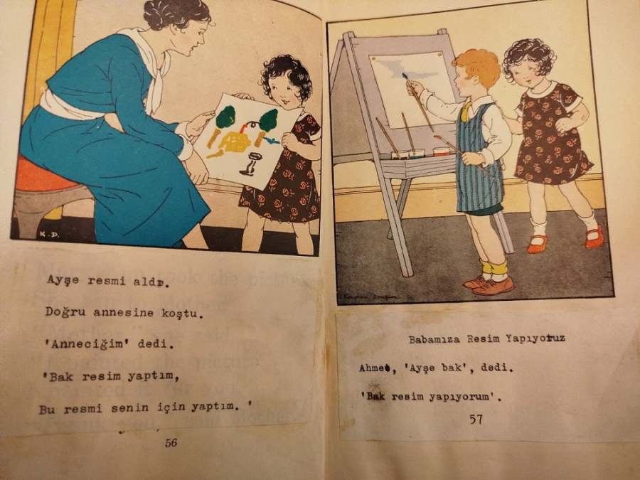 USA BOARD OF EDUCATION, CITY OF CHICAGO ALICE SAW MAY İLK OKUL HAFTALIK DERGİ