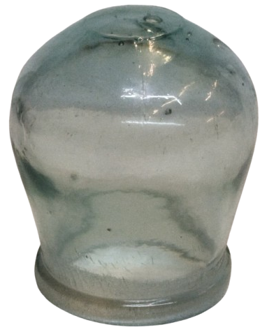 OSMANLI YESİL CAM HACAMAT SİSE Sİ KABİLİSTAN (KUPA ÇEKME) TEDAVİSİ İÇİN 