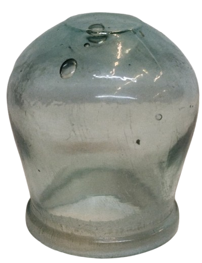 OSMANLI YESİL CAM HACAMAT SİSE Sİ KABİLİSTAN (KUPA ÇEKME) TEDAVİSİ İÇİN 