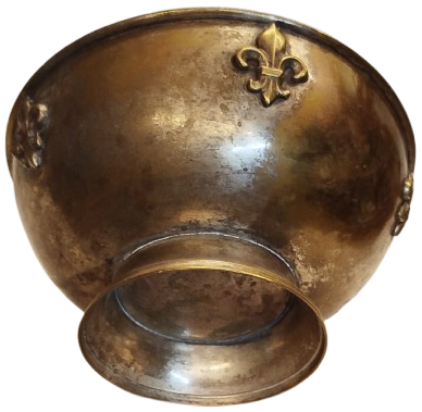 İZCİ OYMAK BASI TASI UZERİNDE 5 ADET KABARTMA ZAMBAK CİCEGİ  ALLAH'A, DEVLETE VE İNSANLIĞA KARŞI GÖREVLER