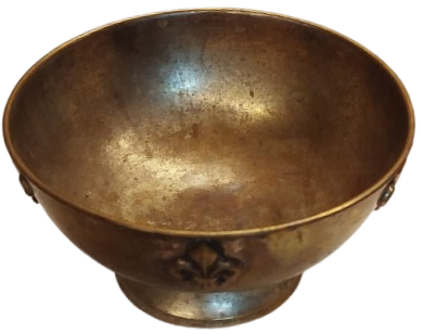 İZCİ OYMAK BASI TASI UZERİNDE 5 ADET KABARTMA ZAMBAK CİCEGİ  ALLAH'A, DEVLETE VE İNSANLIĞA KARŞI GÖREVLER