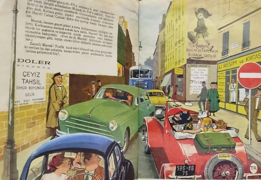 FİLİZ OTOMOBİLDE SUMER YAYINLARI RENKLİ DERGİ