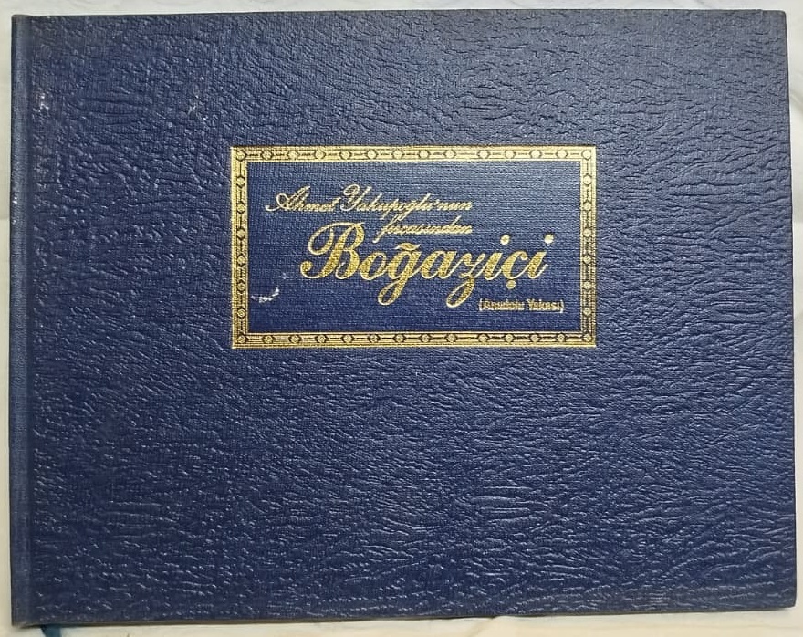 AHMET YAKUPOĞLU'NUN FIRÇASINDAN BOĞAZİÇİ (ANADOLU YAKASI) KARTON KUTUSUNDA 1920  KUTAHYA 2 EKİM 2016  KUTAHYA