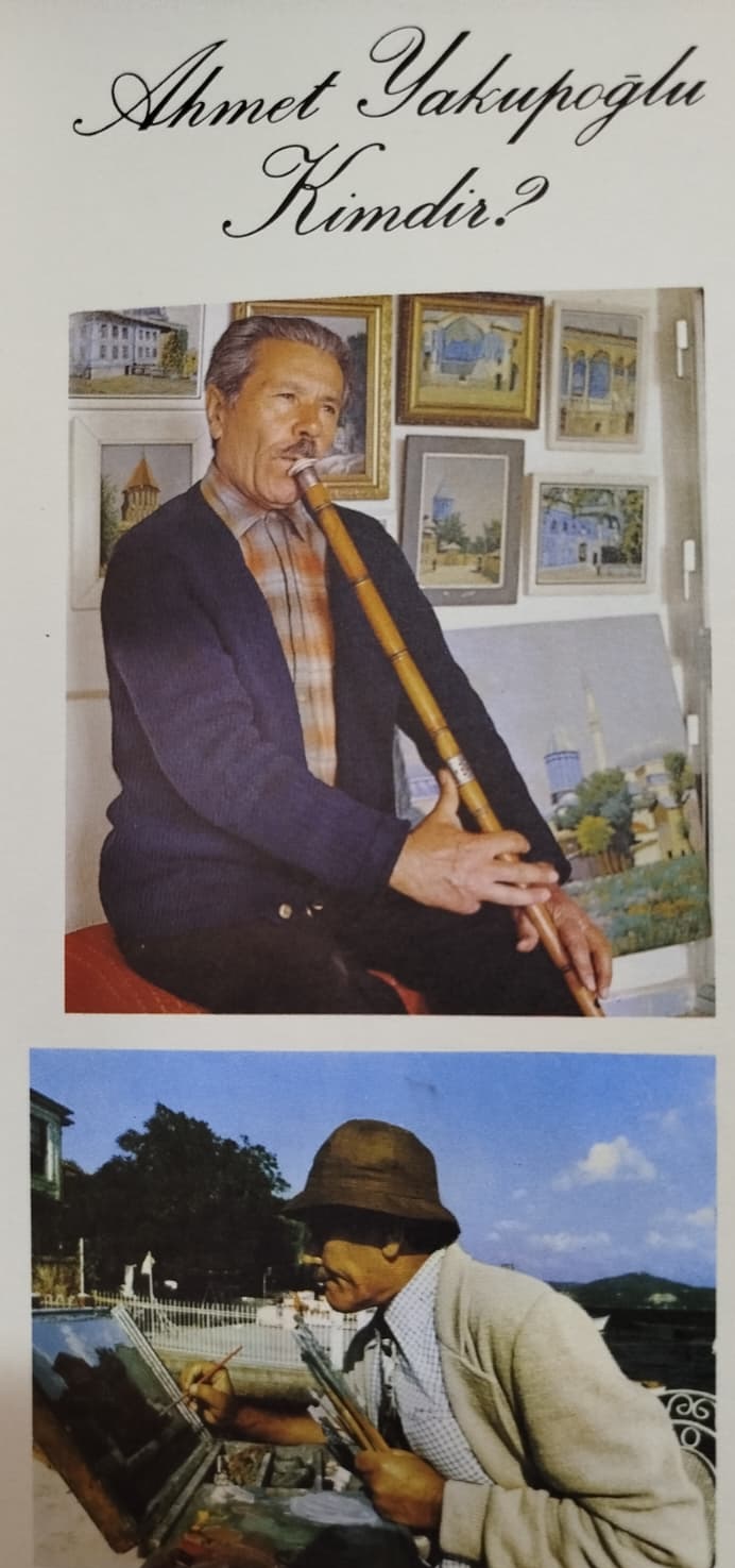 AHMET YAKUPOĞLU'NUN FIRÇASINDAN BOĞAZİÇİ (ANADOLU YAKASI) KARTON KUTUSUNDA 1920  KUTAHYA 2 EKİM 2016  KUTAHYA