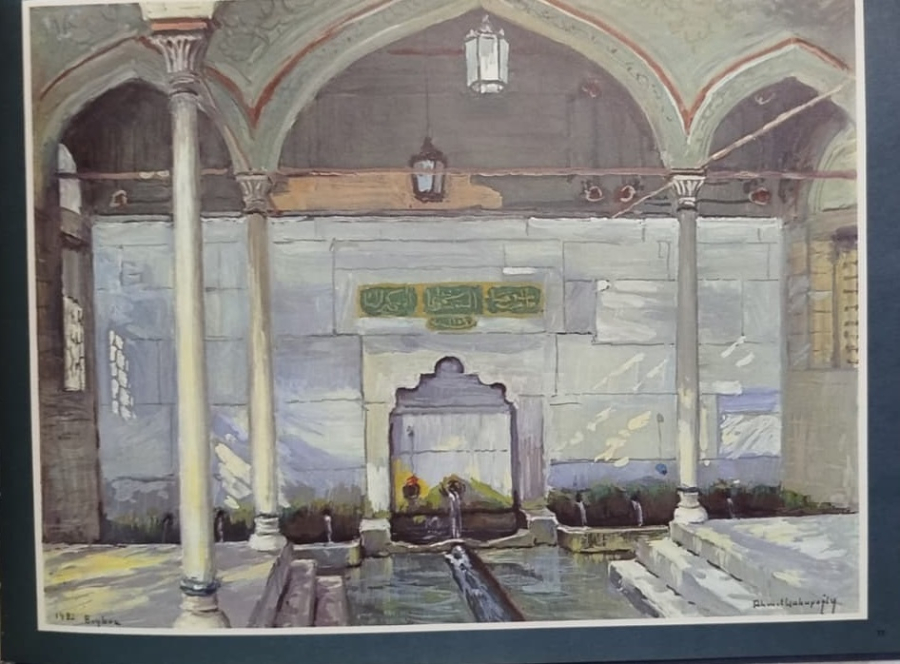 AHMET YAKUPOĞLU'NUN FIRÇASINDAN BOĞAZİÇİ (ANADOLU YAKASI) KARTON KUTUSUNDA 1920  KUTAHYA 2 EKİM 2016  KUTAHYA