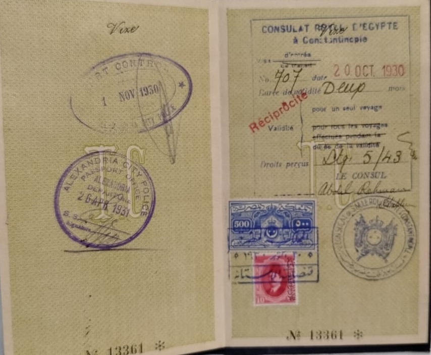 T.C PASAPORT, NO 13361 ZELİHA ŞAKİRİ ADLI BİR KİŞİYE AİTTİR DOĞUM VE MESLEK PASAPORTA GÖRE, KENDİSİ 1908 YILI DOĞUMLU