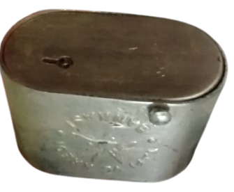 YAPIKREDİ BANKASI METAL KUMBARA KABARTMA LEGO YAZI SERİ NUMARALI