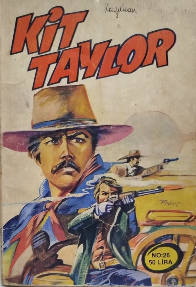  KİT TAYLOR  CİZGİ ROMAN NO 26 CEYLAN YAYINLARI