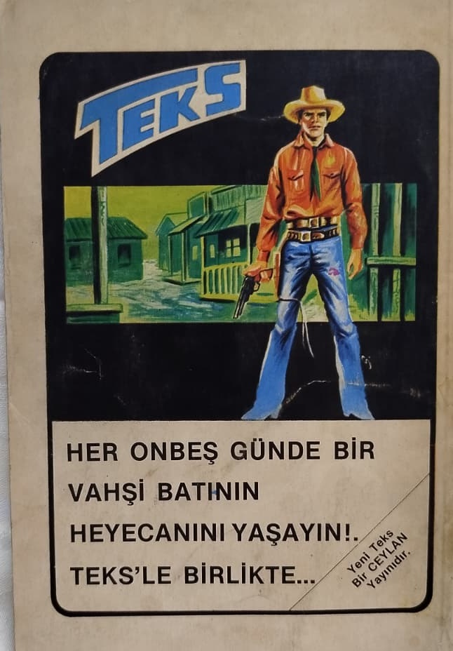  KİT TAYLOR  CİZGİ ROMAN NO 26 CEYLAN YAYINLARI