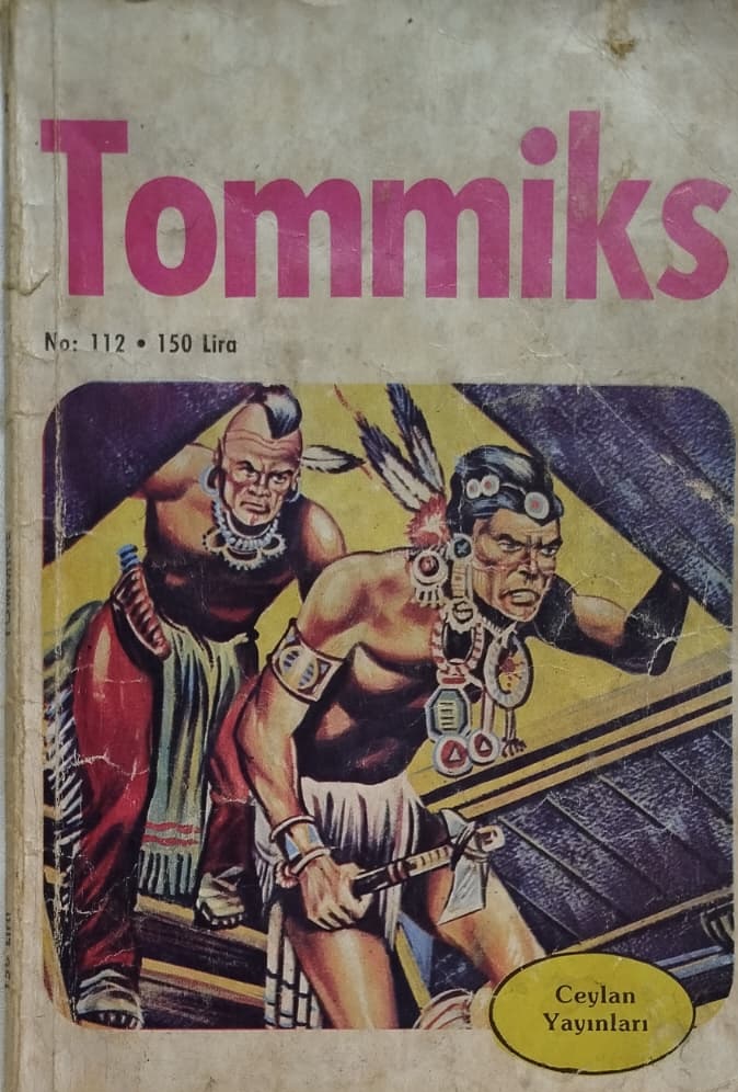 TOMBİKS  CEYLAN YAYINLARI CİZGİ ROMAN SAYI 112
