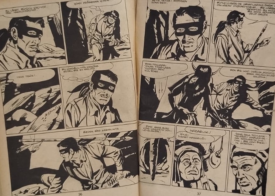 ZORRO  COOPER KALESİ CİZGİ ROMAN ALFA YAYINLARI NO 9