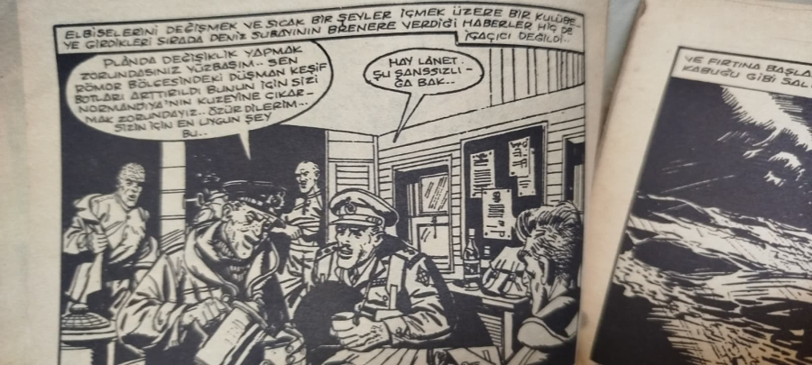 YENİ SERİ SAVAS CİZGİ ROMAN TAM MACERA CİLT 5 SAYI  1