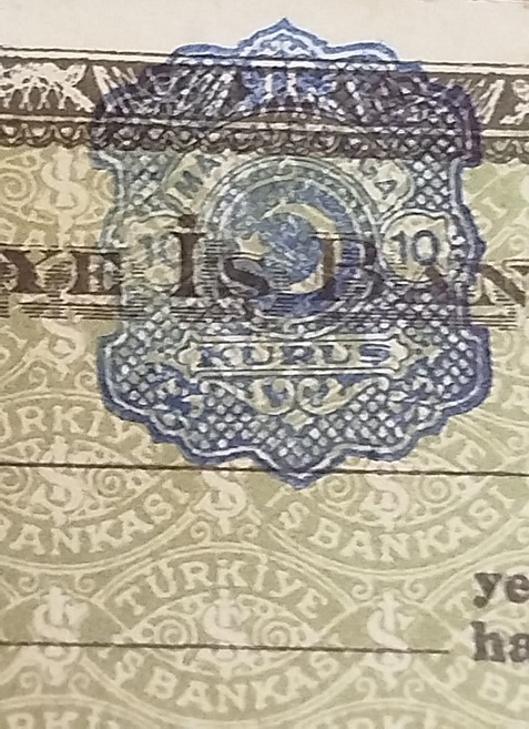 1950 TURKİYE İS BANKASI A.S CEK KOCANI 2 SAYFA KULLANILMIS 23 YAZILMAMIS CEK SAYFALI