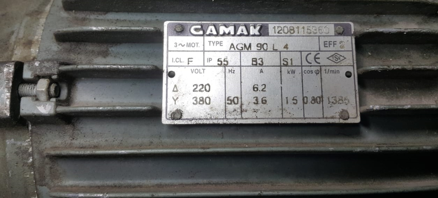 GAMAK C AGM 90 L4 2,2 KW 1500 DEVIR/DAKIKA KOMPACKT MOTOR