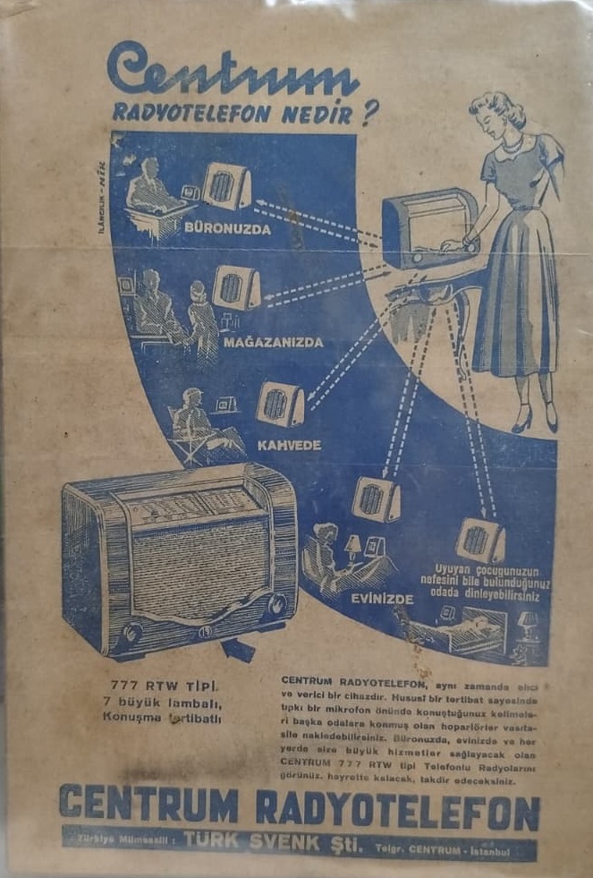 RESİMLİ RADYO DÜNYASI ON KAPAK MUALLA MUKADDER ATAKAN RESİMLİ  SAYI 47 " 1950-1953 YILLARI ARASINDA YAYIMLANMIŞ BİR MAGAZİN DERGİSİDİR 