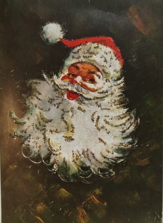 1970 UZERİ PIRILTILI PARLAK SİMLİ YENİ YIL BAYRAM TEBRİK KARTI 10 ADET ARKASI BOS YAZISIZ