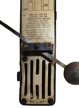 TEMPOCKET METRONOM FRANSIZ MALI KURMALI MEKANİK