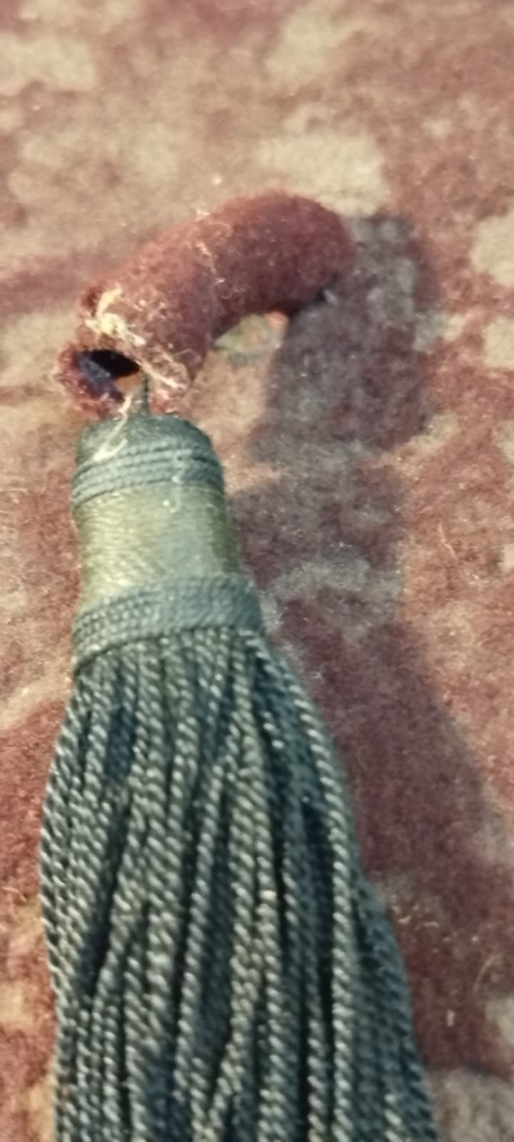 1826 OSMANLI ORJINAL BORDO SALLAMA PUSKULLU FES İC ASTAR HASIR ORME 