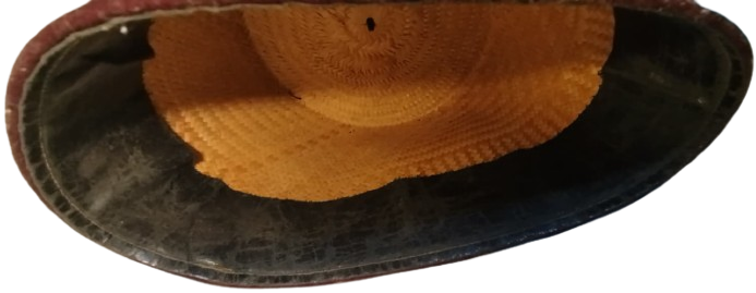 1826 OSMANLI ORJINAL BORDO SALLAMA PUSKULLU FES İC ASTAR HASIR ORME 