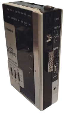 FISHER AUTO REVERSE GRAPHIC EQUALIZER STEREO ANTI ROLLING MECHANISM WALKMAN AM FM STEREO RADIO CASSETTE PLAYER VOLKMEN